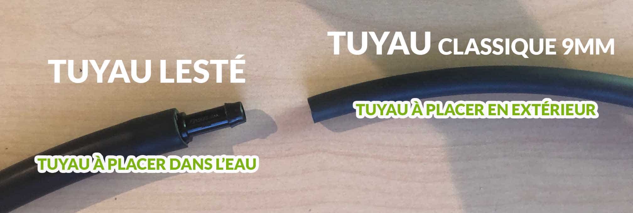 Comment réussir à cacher un tuyau extérieur ?